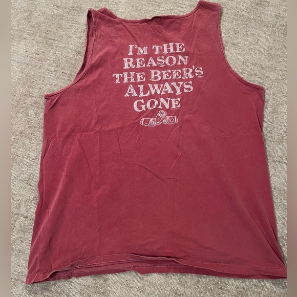 Drink Beer Siesta Key Tank Top - Picture 2 of 6